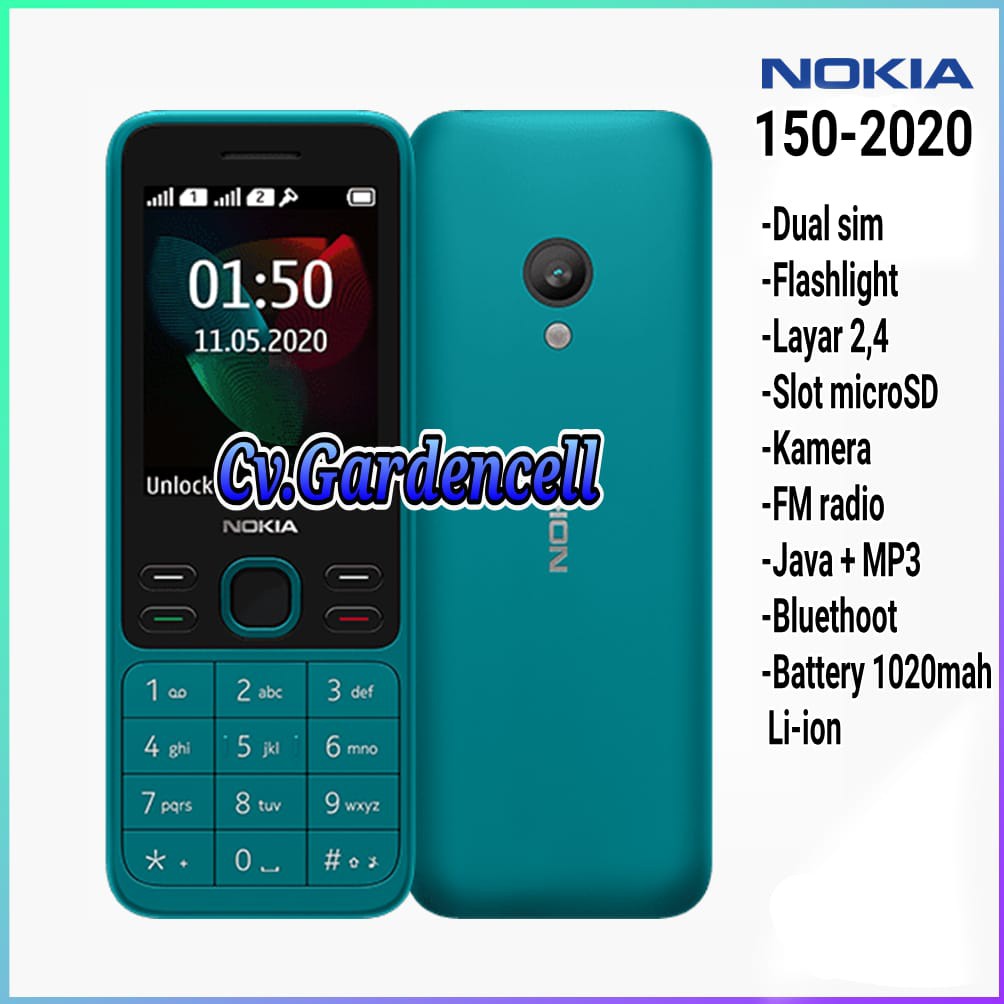 NOKIA 150 (2020) GARANSI RESMI 1 TAHUN (GANTI BARU)