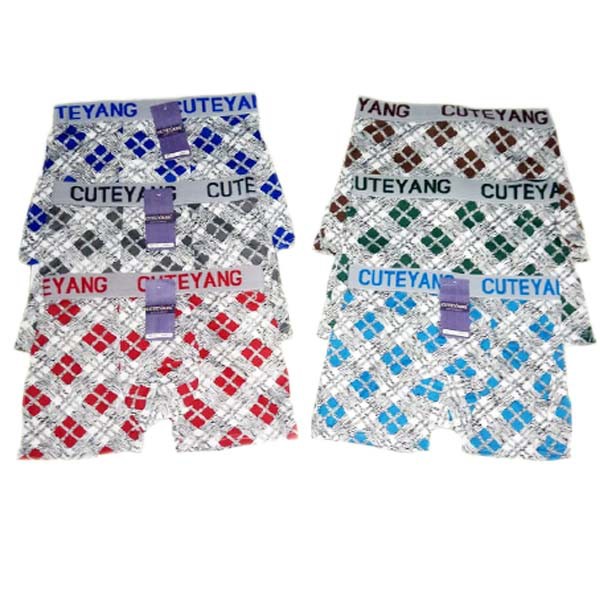 CELANA DALAM BOXER CUT KOTAK KEREN MULTIWARNA