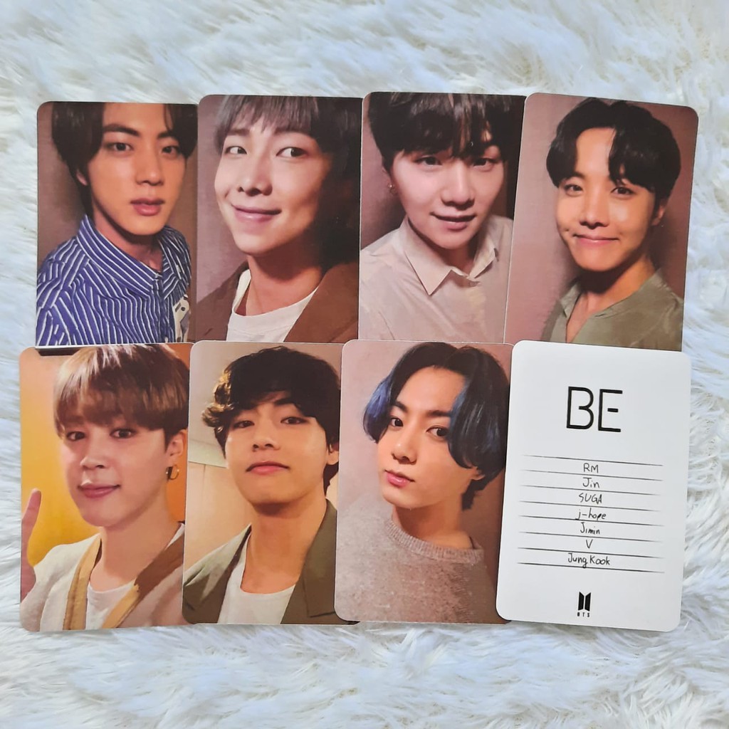 BTS BE DELUXE EDITION GOLDEN TIME EVENT PHOTOCARD