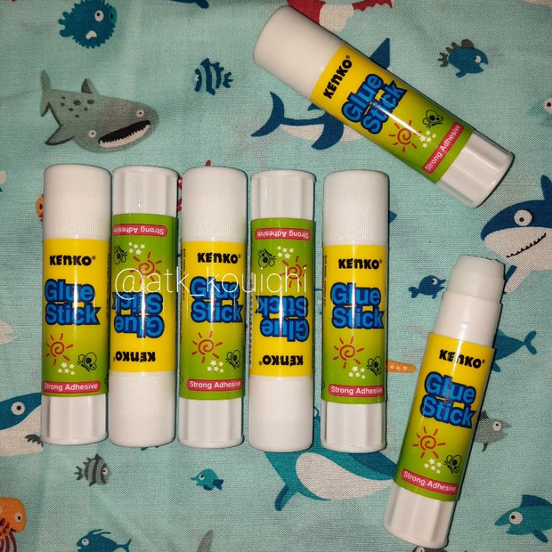 

KENKO GLUE STICK 8 gram | LEM KERTAS GLUE STICK UKURAN KECIL | LEM STICK / LEM BATANG / LEM PUTAR KENKO 8 gr PEREKAT KUAT HARGA MURAH
