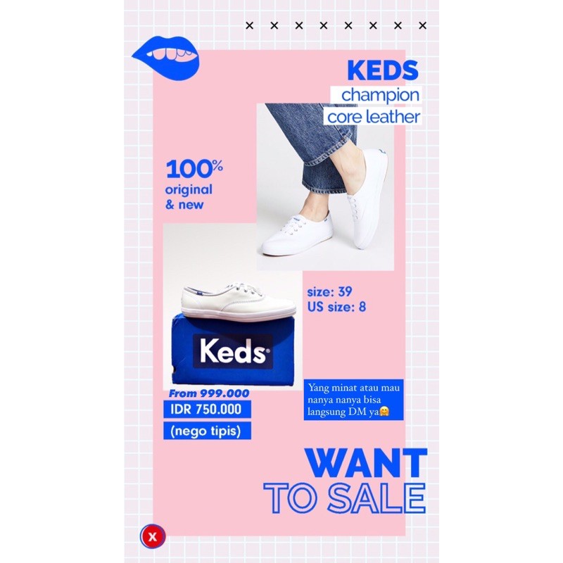 

Keds Champion Core Leather