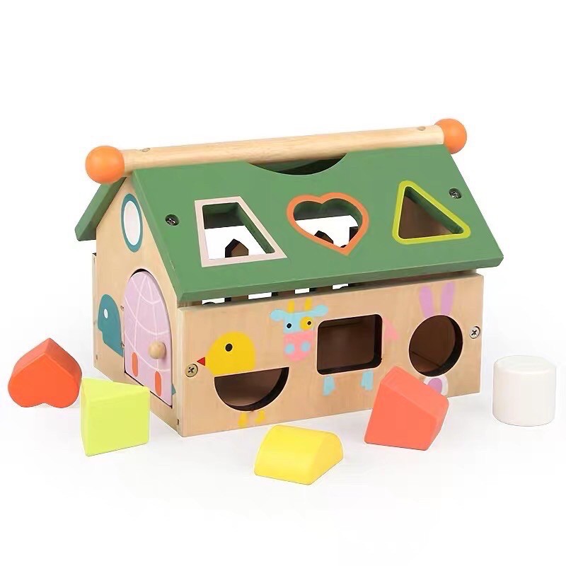 busy box house - shape number - kado anak - hadiah anak