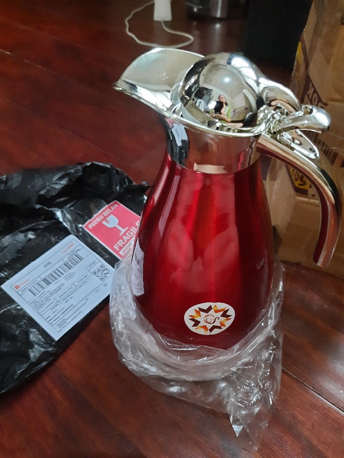 [cod] Teko Water Jug Vacuum Coffee Pot 2liter D05