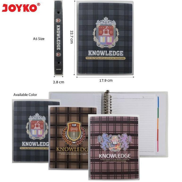 

<BoW ✿> Binder note/Ring binder A5 Joyko costum ( 1pcs ) //Khusus minggu ini