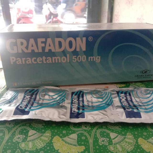 Grafadon tablet @paracetamol 500 mg@