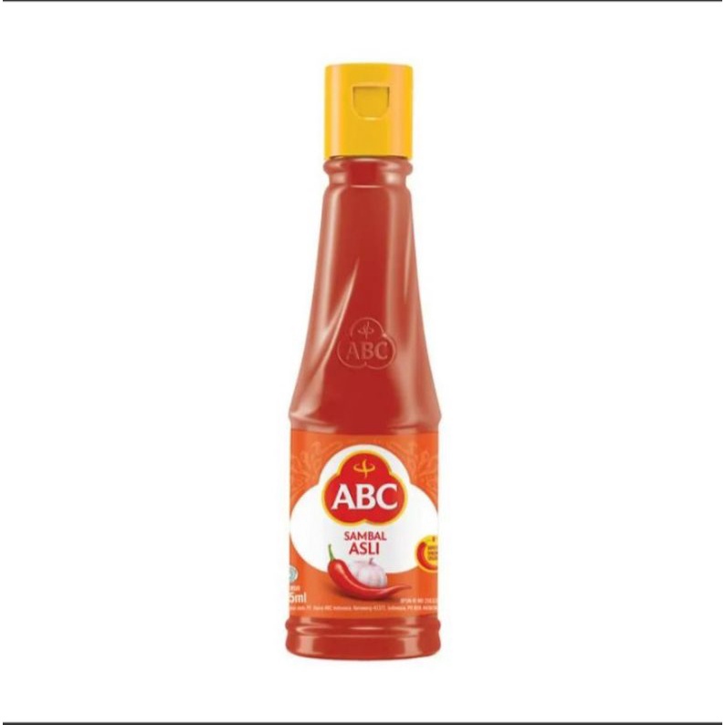 

Abc sambal asli botol 135 ml