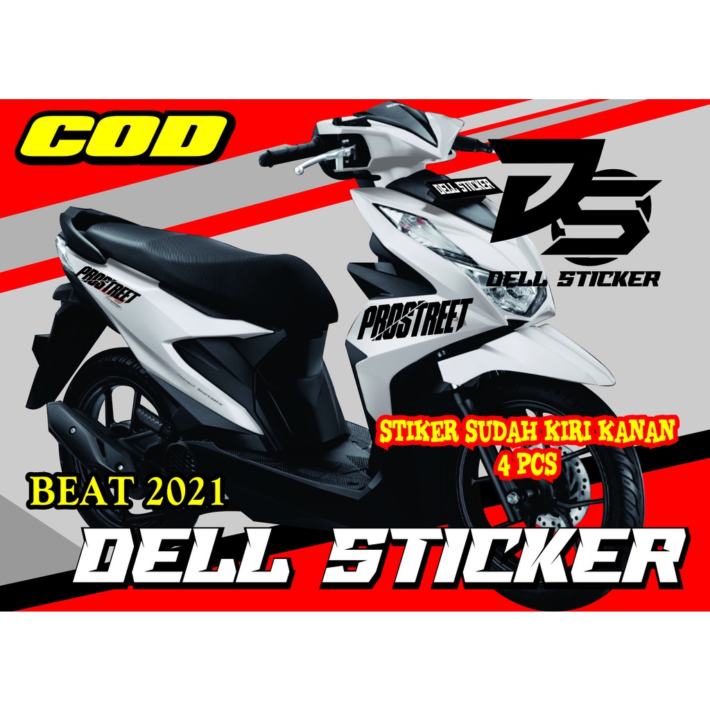 Stiker Beat PROSTREET 2021 Striping Cutting Beat Terbaru
