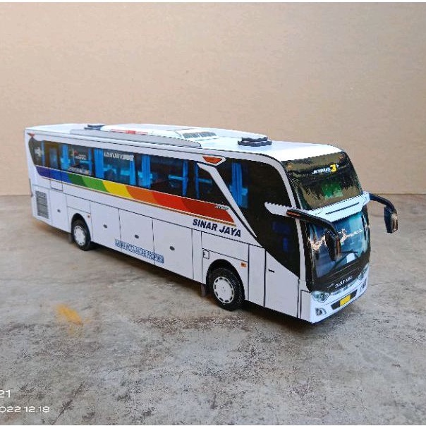 Jual Miniatur Bus Sinar Jaya Shopee Indonesia