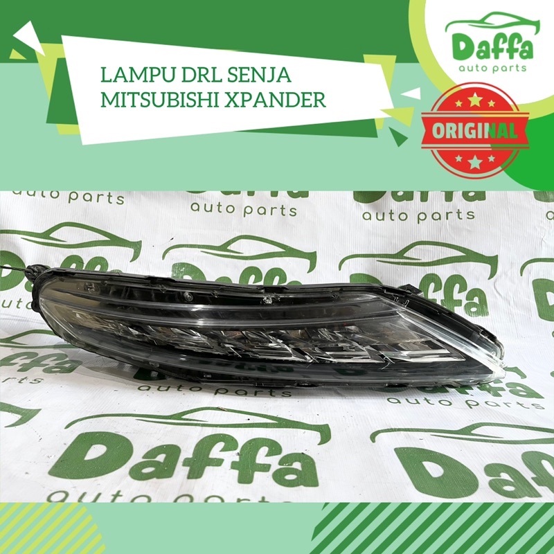 Lampu Depan DRL Senja Bemper Bumper Bawah Mobil Mitsubishi Xpander Exceed Sport Ultimate 2016 2017 2