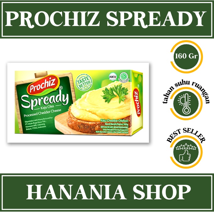 Jual KEJU OLES PROCHIZ SPREADY 160 GR | Shopee Indonesia