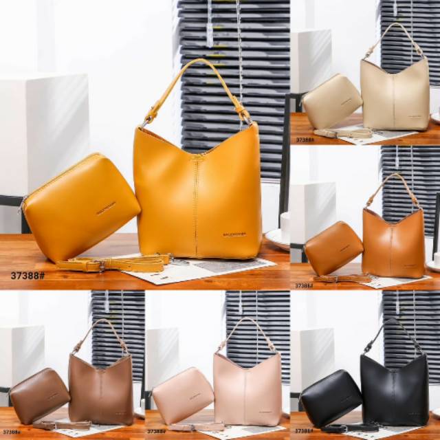 Tas Selempang BALENCIAGA Hobo Bag 2in1 VC 37388