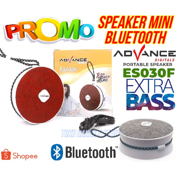 Speaker Mini Aktif Advance ES030F / Advance Speaker Mini Bluetooth ES030F / Speaker Bluetooth
