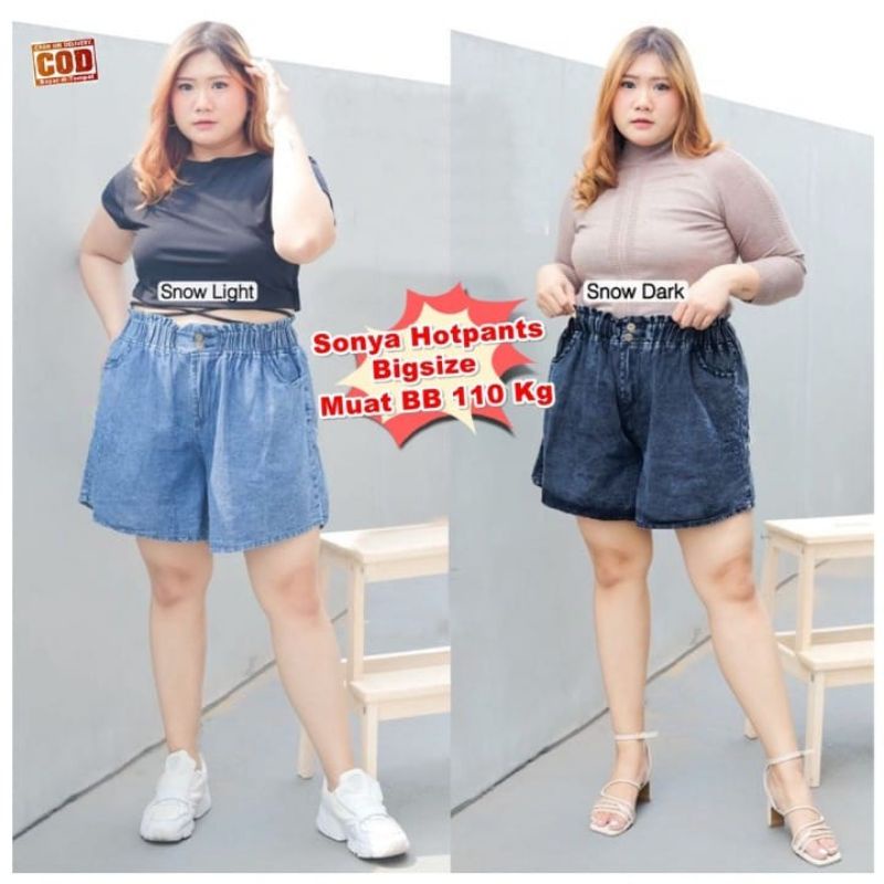 HOTPANTS JEANS JUMBO SONYA HOTPANTS JUMBO BB 110 KG