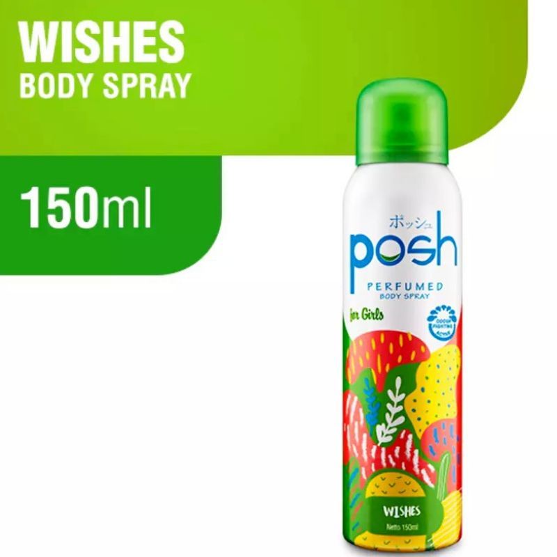 Posh Parfumed Body Spray 150ml (Khusus PULAU JAWA)