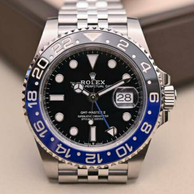 Rolex Batman GMT-Master II Jubilee Band New 2019 Baselworld Swiss ETA2836 
Replika sempurna