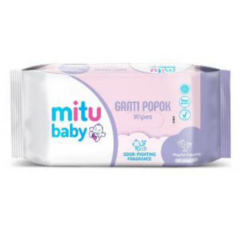 Mitu Tissue Basah  Mitu Baby Wipes 50'S Beli 1 Gratis 1