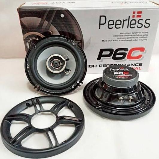 Audio Mobil Speaker Coaxial Pintu 6 Inch Peerless By Cello Audio P6C