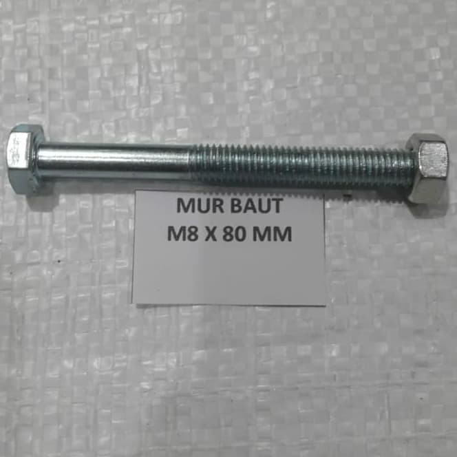 Mur baut 8 x 80 / Bmp m8 x 80 galvanish / Bmp m8 x 80 murah