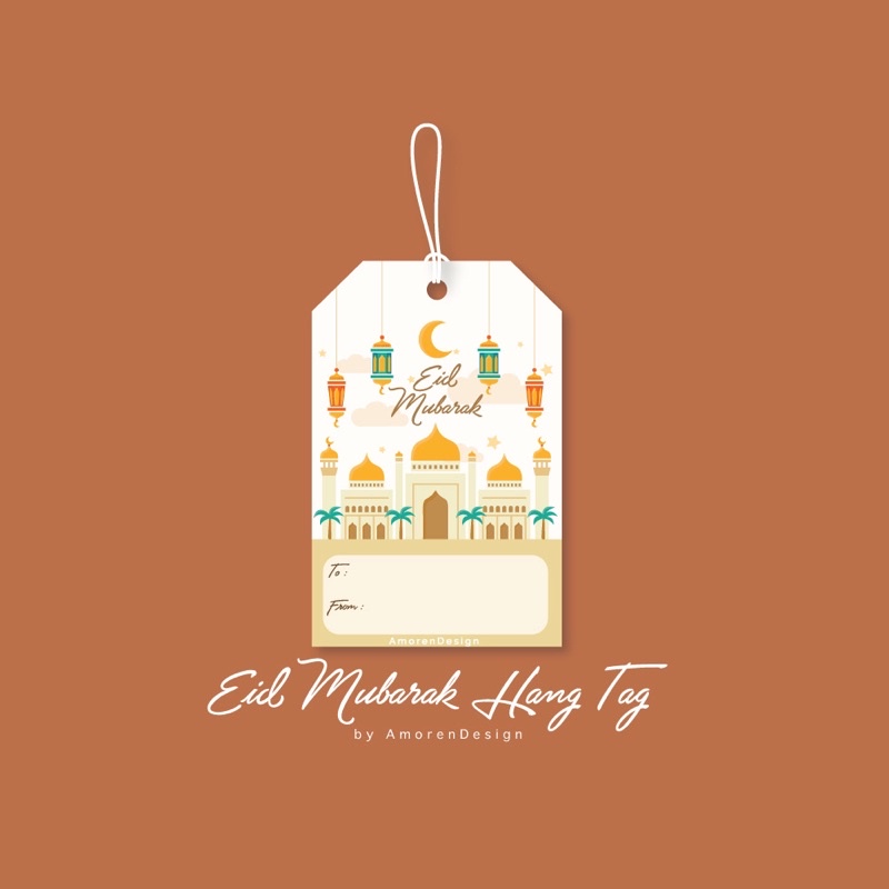 

Hangtag Idul Fitri Lebaran Eid Mubarak Gift Tag Hang Tag Hampers