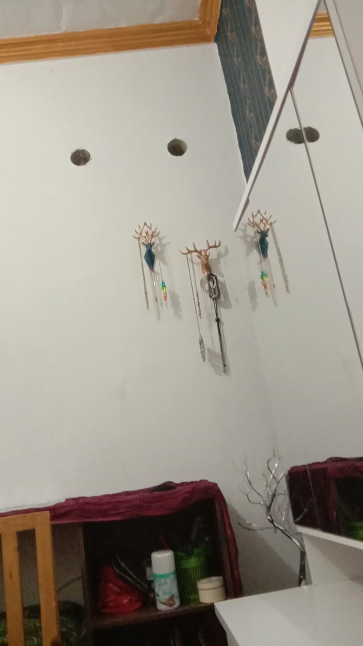 Gantungan Hook Dinding Kepala Rusa Emas Tempel Tembok Wall Hanger Baju Kunci Pakaian Antlers Head