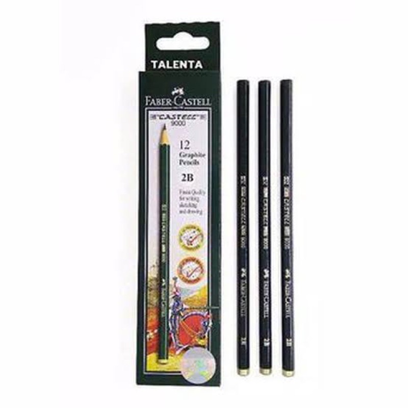 

PENSIL KOMPUTER FABER CASTELL 9000 6H