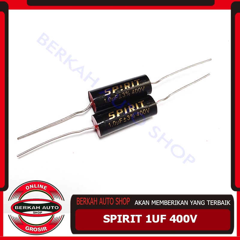 Kapasitor Spirit 1uf 400v - Kapasitor audio