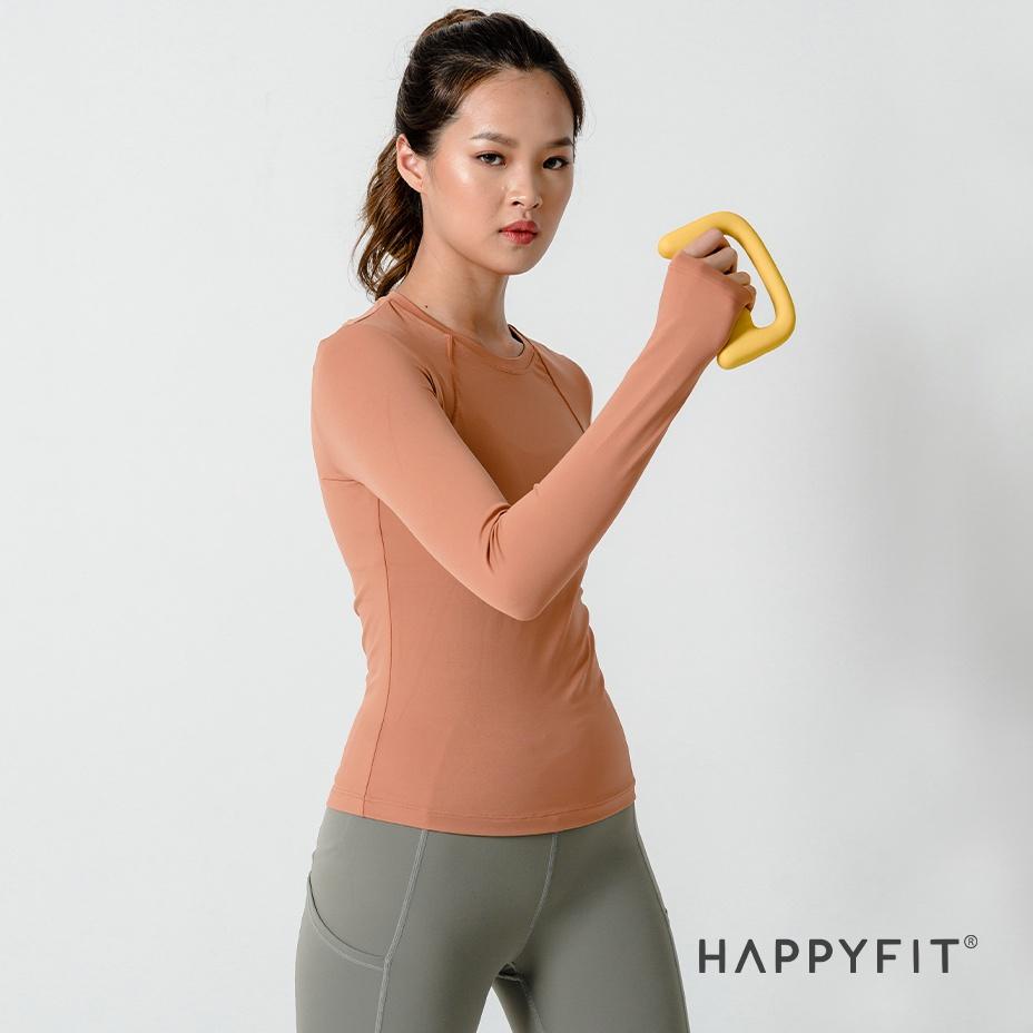 Borong Hemat HAPPYFIT - Long Sleeve Run Sports Top