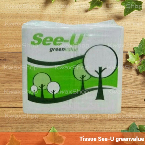 Tissue See-U GreenValue Facial Tissue ECO 2ply 650gr Tisu Wajah See U