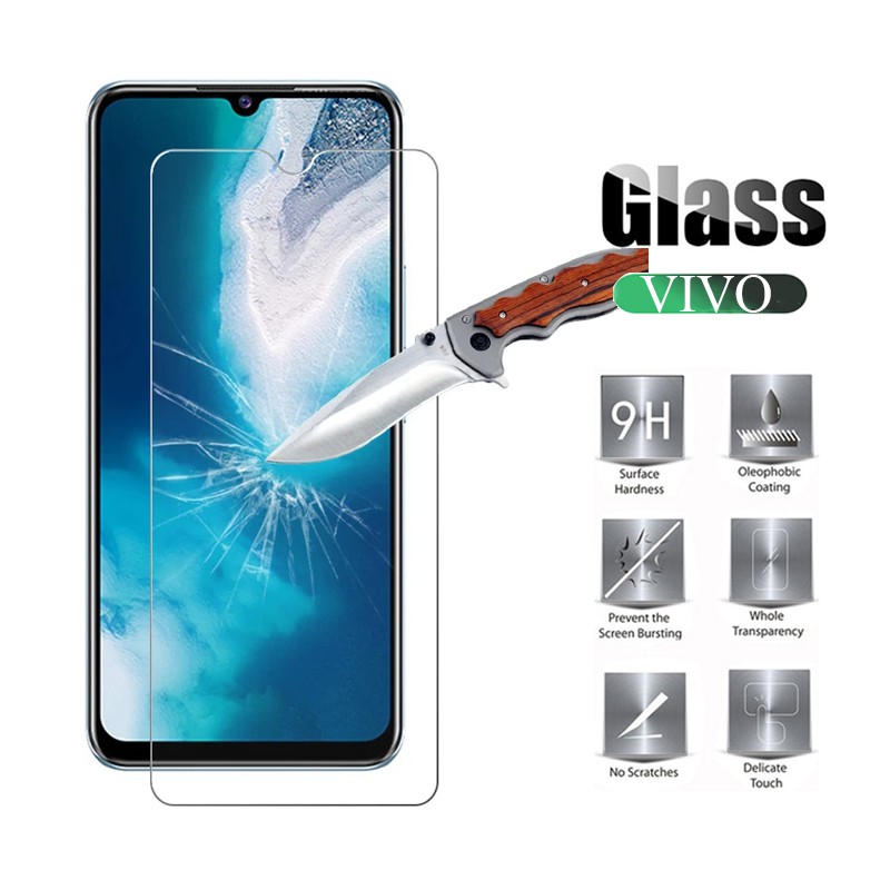 Vivo V21e V21 Y12D Y20s G Y20 Y20i Y31 Y51 V20 SE Pro Y50 Y30 Y9s Y5s Y19 Y11 Y3 Y90 Y55S Y17 Y15 Y12 Y91i Y93 Y91 Y81i Y83 Pro V5 Tempered Glass Screen Protector Clear