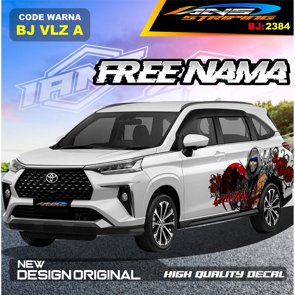 VARIASI STIKER MOBIL AVANZA VELOZ / VARIASI STIKER MOBIL XENIA REBORN / STICKER DECAL MOBIL PAJERO / STIKER MOBIL