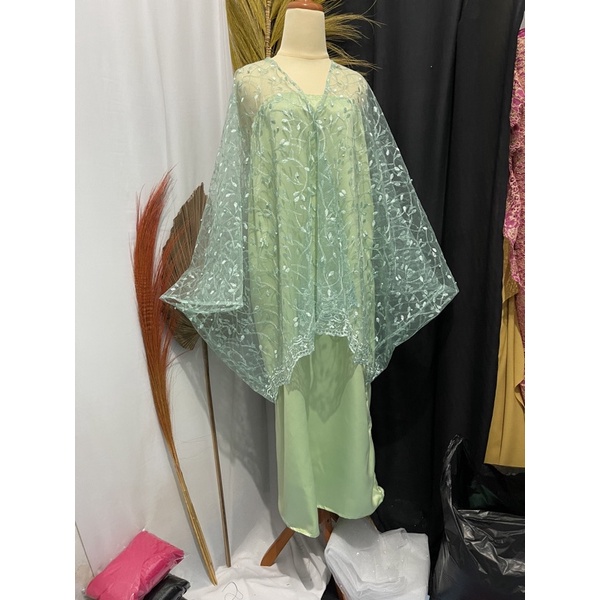 Tresia Tile outer mutiara setelan inner velvet/ baju kondangan pesta cantik