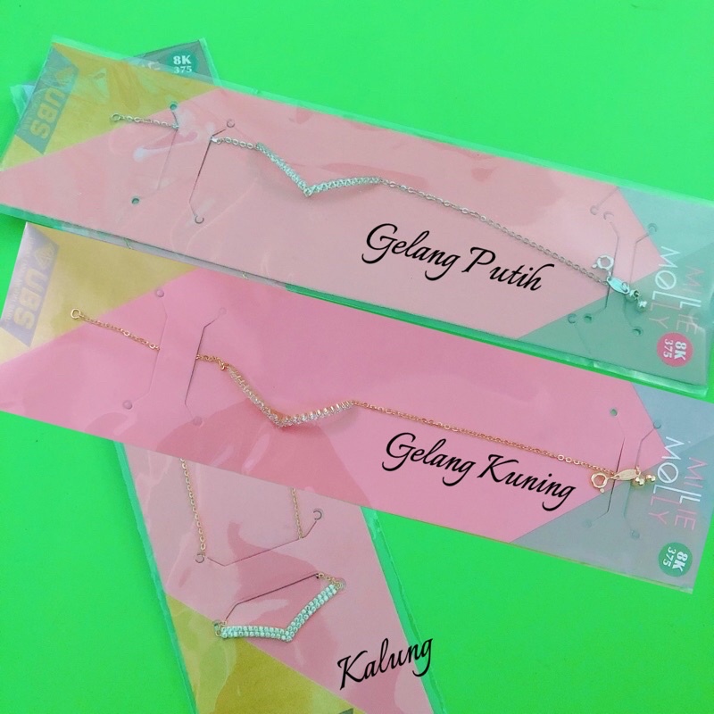 Kalung dan Gelang Serut Aurel UBS Millie Molly