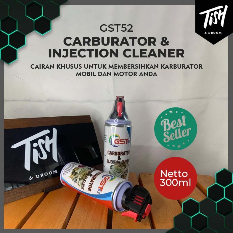 Carburator Cleaner GST Engnine Injection Cleaner Mobil Motor Foam 300M