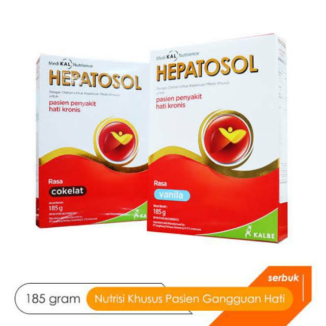 

Hepatosol coklat / Vanila 185gr - Hepatosol Lola rasa jeruk 249gram