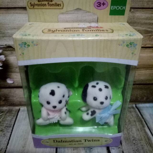 Sylvanian families dalmatian twins