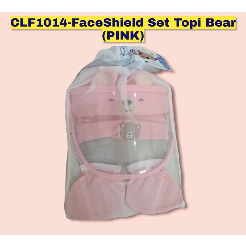 Clency Face Shield Topi Set STK