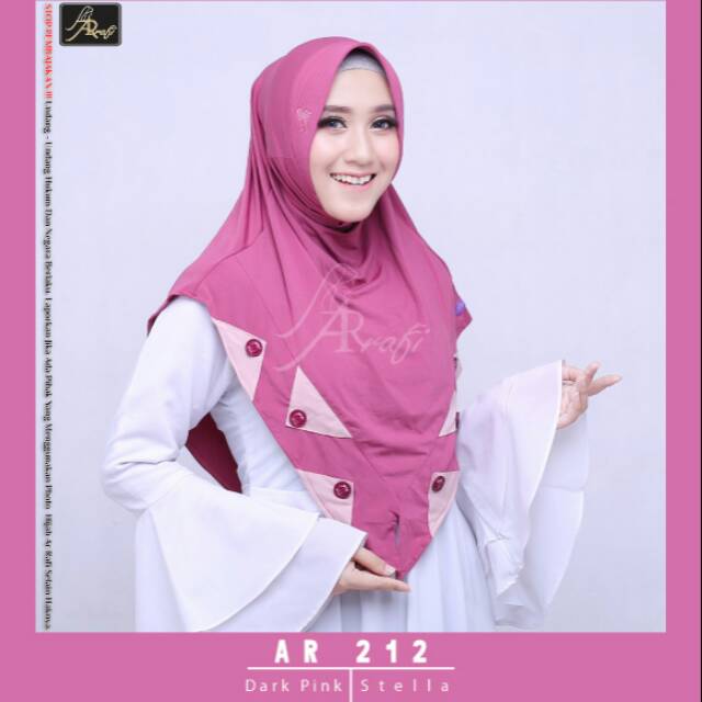 Hijab Arrafi kode AR 212