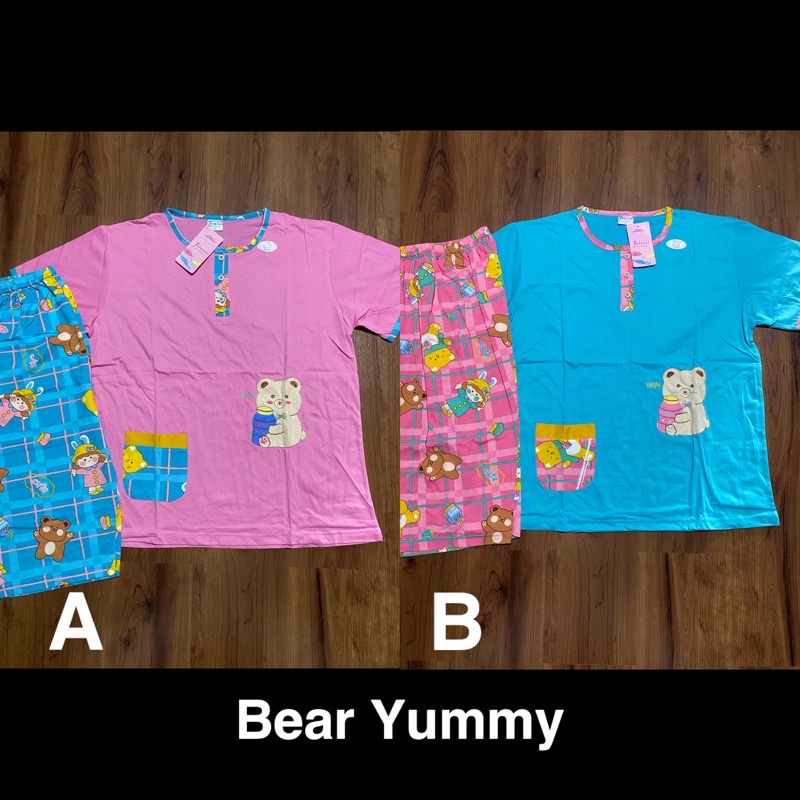 Forever Baju Tidur / Baby Doll Jumbo (Setelan XXL Pendek)