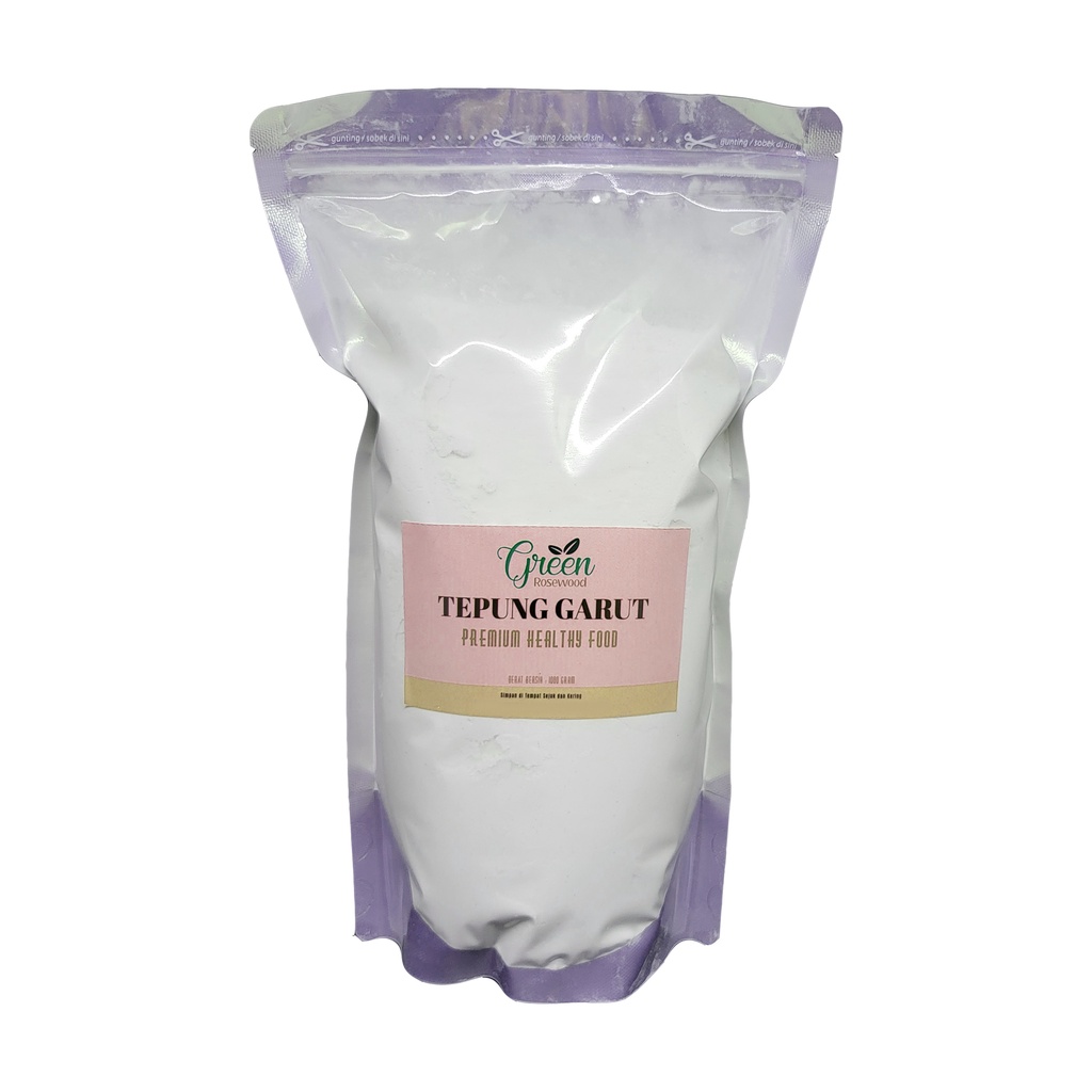

TEPUNG GARUT 1 KG PREMIUM ASLI 100% - PATI ASAM LAMBUNG - ANGKRIK 1000 GRAM