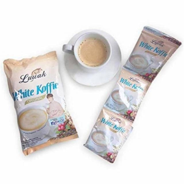 

LUWAK WHITE KOFFIE ORIGINAL 10X20GR / KOPI LUWAK