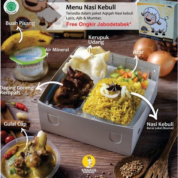 

Nasi Kebuli DOKA BETINA LAZIZ (beras Lokal)
