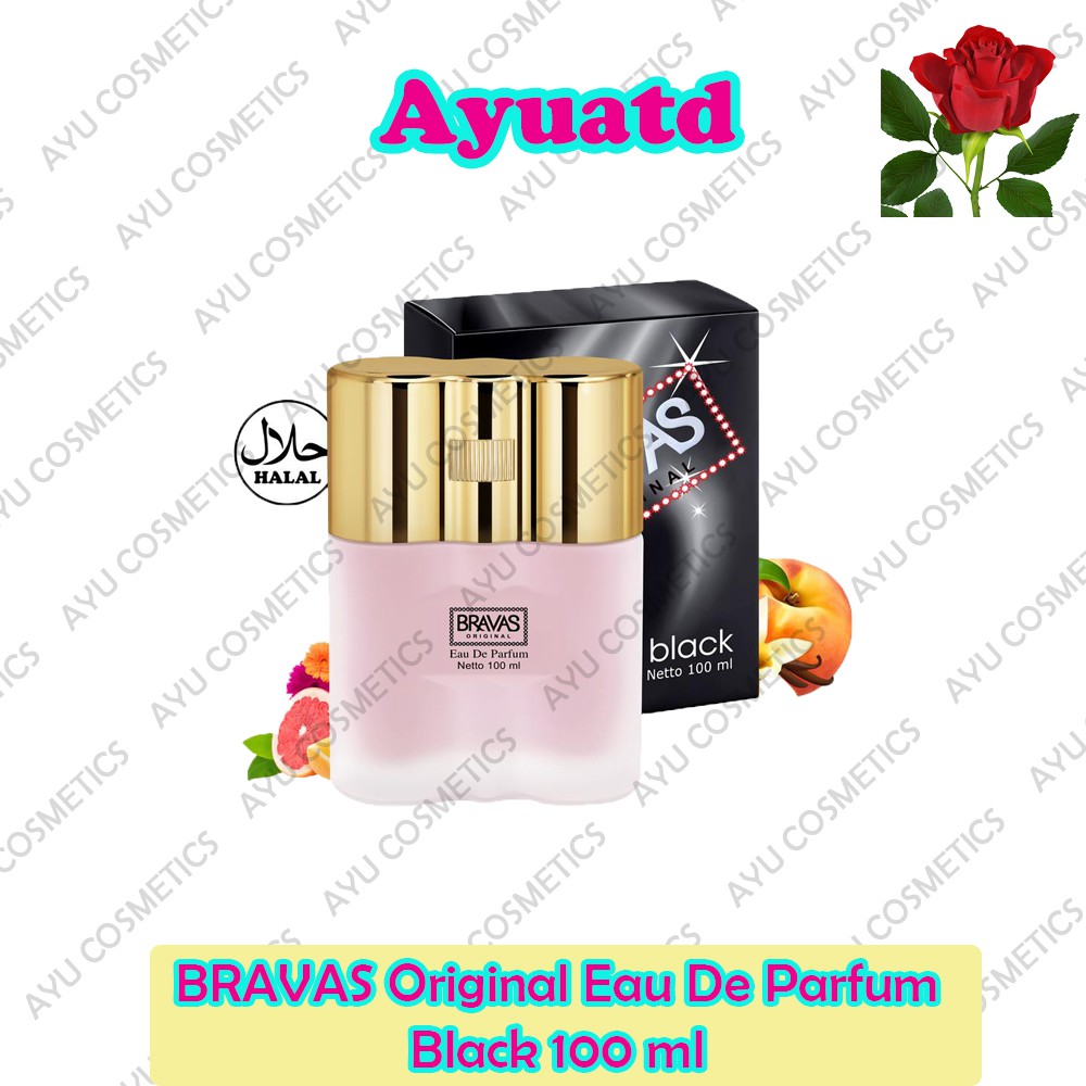 BRAVAS Original Eau De Parfum Black 100 ml