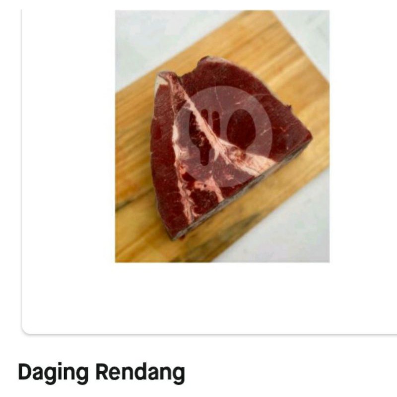 

daging sapi beku untuk rendang