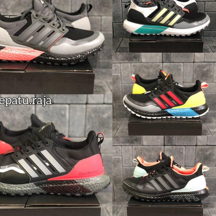 *TERLARIS* ADIDAS ULTRABOOST ALL TERRAIN BLACK RED Terjamin