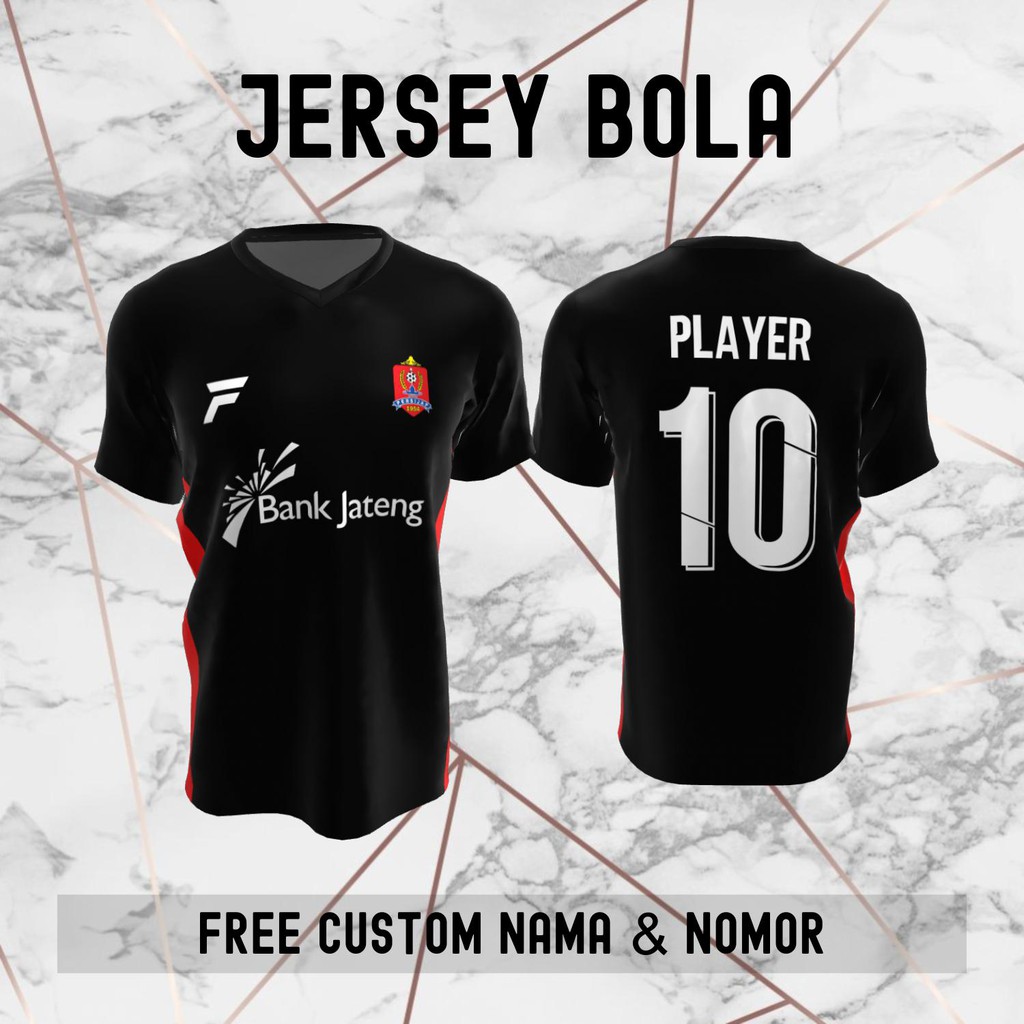 Jersey Persijap Jepara Klub Bola Baju Kaos Custom Nama dan Nomor Punggung - 570