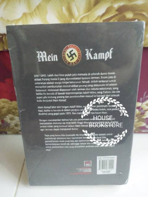 Mein Kampf Edisi Lengkap Vol 1 dan 2UKURAN BESAR KERTAS : BOOKPAPERPenulis : Adolf Hitler-1