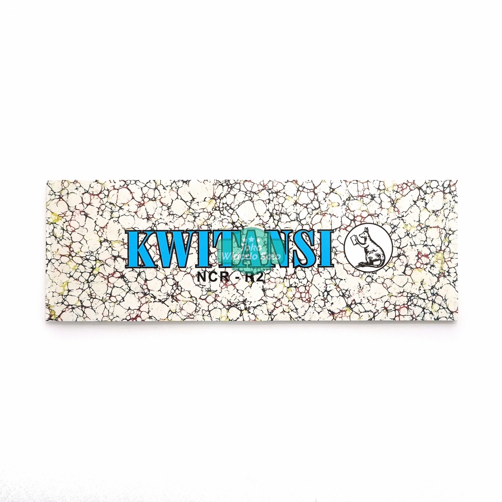 

Buku Kuitansi Besar NCR 2 Ply Kangguru Rangkap Dua 10,5x31,5cm Isi 25 Set - 1 Buku