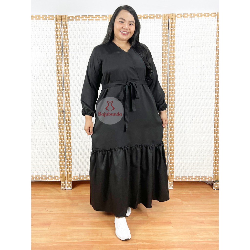 GAMIS JUMBO BIG SIZE POLOS WANITA XXXL BAJUBUNDA ZOYA