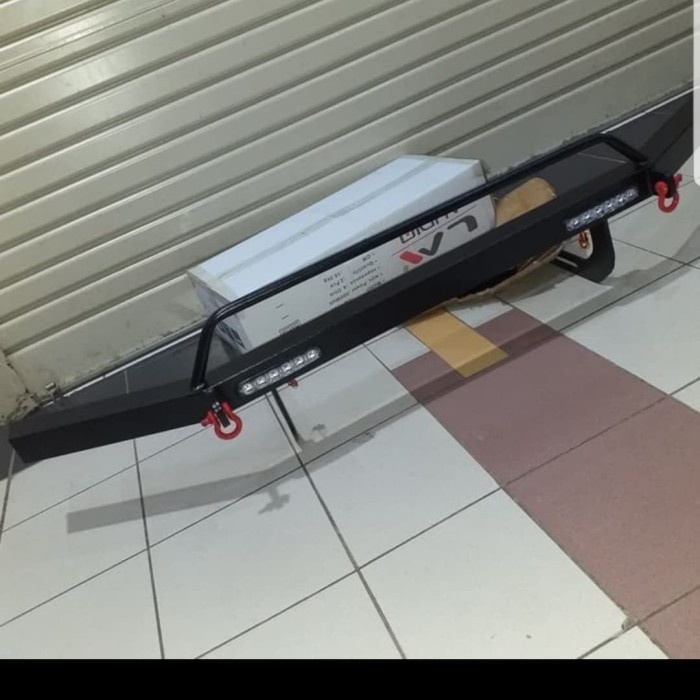 tanduk depan mini plug play +lampu DRL khusus inova reborn 2016