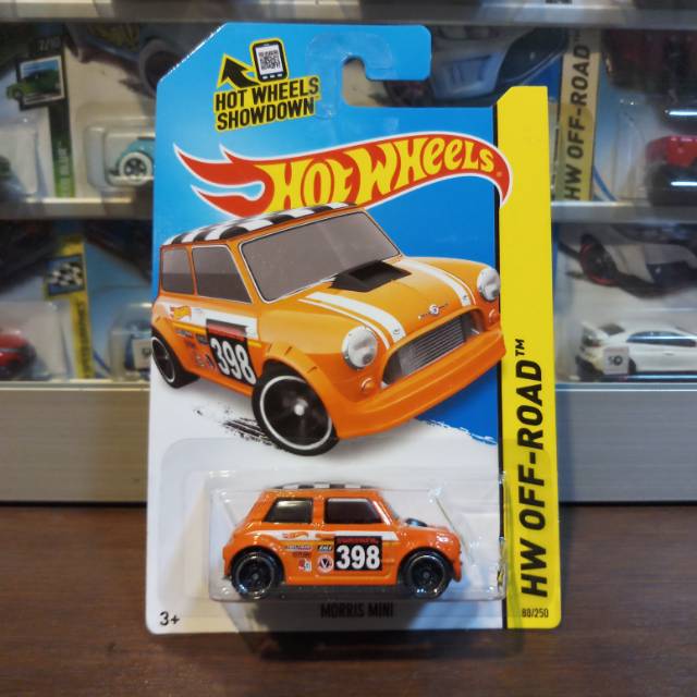 Hot Wheels Morris Mini - Mini Cooper - Orange 398